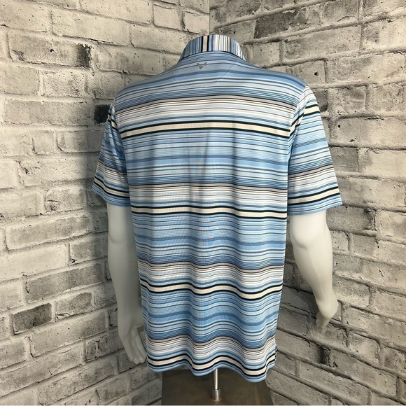 Callaway X-Series Striped Golf Polo Shirt - Picture 5 of 6